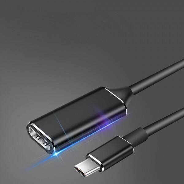 아이온코리아,USB C타입 to HDMI 케이블 변환 젠더 컨버터 어댑터 FST-CH01C