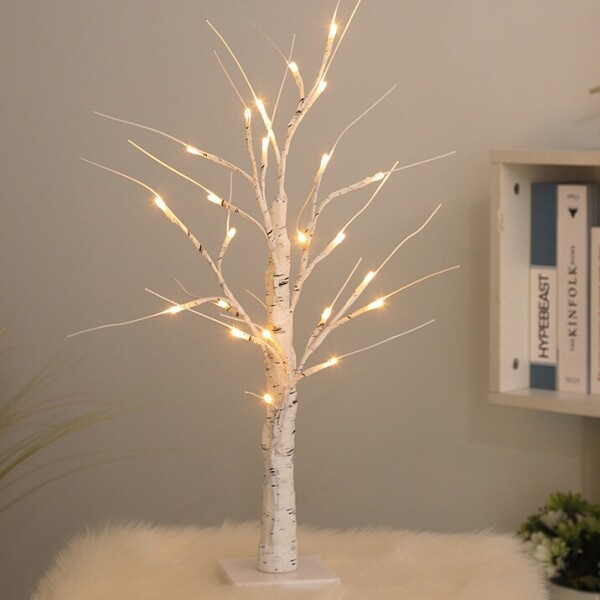 아이온코리아,크리스마스 LED 나무 트리 전구 조명 60cm BOS-TR01