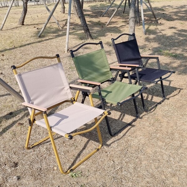 아이온코리아,휴대용 경량 접이식 감성 캠핑 의자 대형 BOS-CH76