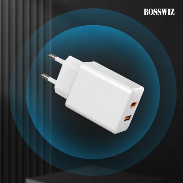 아이온코리아,USB C타입 A타입 65W 2포트 PD 멀티 고속 급속 충전기 퀵차지 어댑터 BOS-PD652