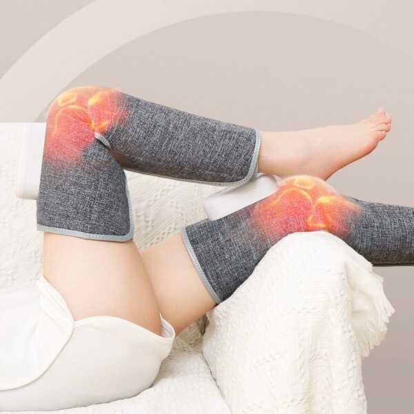 아이온코리아,1+1 무선 에어 공기압 온열 허벅지 무릎 종아리 다리 겸용 마사지기 안마기 (듀얼세트) BOS-TH130